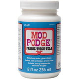 Mod Podge Eight Fabric, 8-ounce, Transparent, 8 Fl Oz Mod Podge