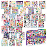 Craft-tastic — Sticker Palooza — 1500+ Cute & Trendy Stickers for Kids and Teens — Decorate Notebooks, Phones, Laptops, and More! Craft-tastic