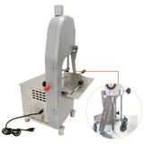 INTSUPERMAI Bone Saw Machine Commercial Heavy-Duty Electric Bone Cutting Machine 1500W Electric Bone Saw Butcher Frozen Meat Cutter with 19.3x17.3 INTSUPERMAI