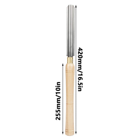 Woodworking Lathe Chisel, 25mm High Speed Steel Lathe Chisel Spindle Roughing Gouge Hand Held Wood Turning Tools for Woodturning Hapivida