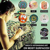 AROIC Paint Pens Paint Markers, 16 colors Oil-Based Waterproof Paint Marker Pen Set On Rock, Wood, Fabric, Metal, Plastic, Glass, Canvas, Mugs, AROIC