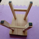 Golden Sun WM Unfinished Step Stool Footstool Wooden 11 inch for Kids Adults Plant Stand Plant Stand Fishing Stool Wood Small Golden Sun WM