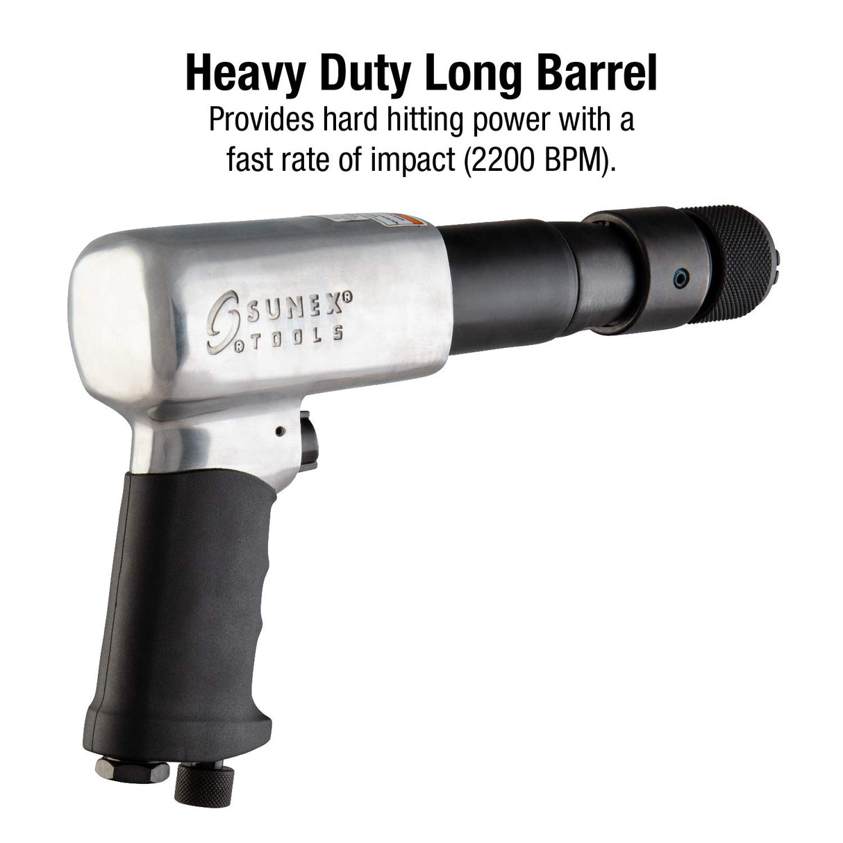 SUNEX TOOLS SX243 Hd 250-Mm Long Barrel Air Hammer Sunex Tools