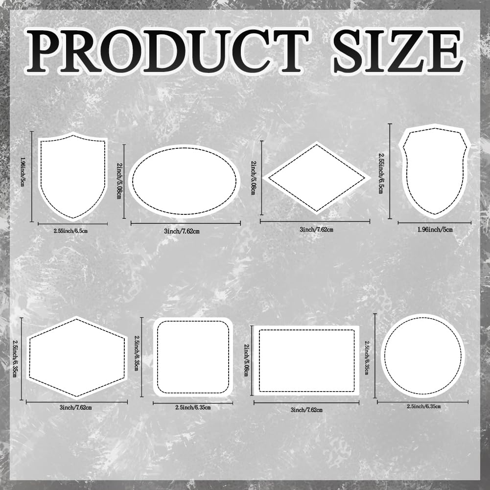 120PCS Blank Hat Patches Laserable Square Rustic Leatherette Patch Adhesive Faux Leather Patches Blanks for Hats Fabric Custom Repair Sew Laser Bestlabel