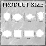 120PCS Blank Hat Patches Laserable Square Rustic Leatherette Patch Adhesive Faux Leather Patches Blanks for Hats Fabric Custom Repair Sew Laser Bestlabel