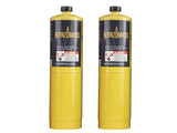 Bernzomatic Pre-Filled MAP-Pro Gas Torch Style Cylinder 14.1 oz - Pack of 2 Bernzomatic