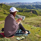 ARTEZA Watercolor Paint Set with Water Brush, 12 Watercolor Half Pans in Earth Tones, Semi Moist, Art Supplies for Painting Stunning Landscapes ARTEZA