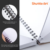 Shuttle Art Alcohol Marker Pad Bundle, Set of 101 Colors Dual Tip Alcohol Markers + 80 Sheets Marker Pad Shuttle Art