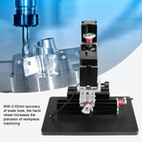 60W 12000RPM Mini Milling Machine Mini Metal Lathe DIY Miniature Milling Machine Miller Multifunction Worktable Power Milling Machines 100-240V YWBL-WH