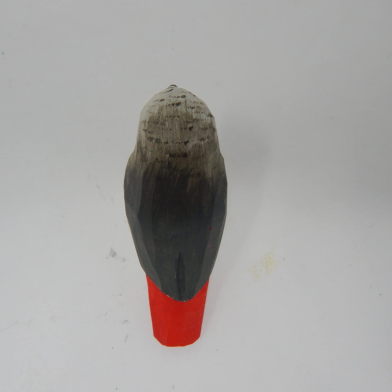 Selsela Grey African Parrot Wood Figurine Statue Sculpture Decor Miniature Art Carve Small Animal Selsela