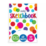 OOLY Chunkies 12" x 9" Thick Paper Sketchbook Pad [Pack of 1] - 60 Pages per Pad, 120 GSM Paper / 32 LB Paper for Drawing, Artwork, Perfect with Ooly