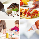 seewavom 10 Pack 4 Ounce Plastic Squeeze Bottles With Caps Plastic Small Dispensing Bottles Crafts, Art, Glue, Kitchen seewavom