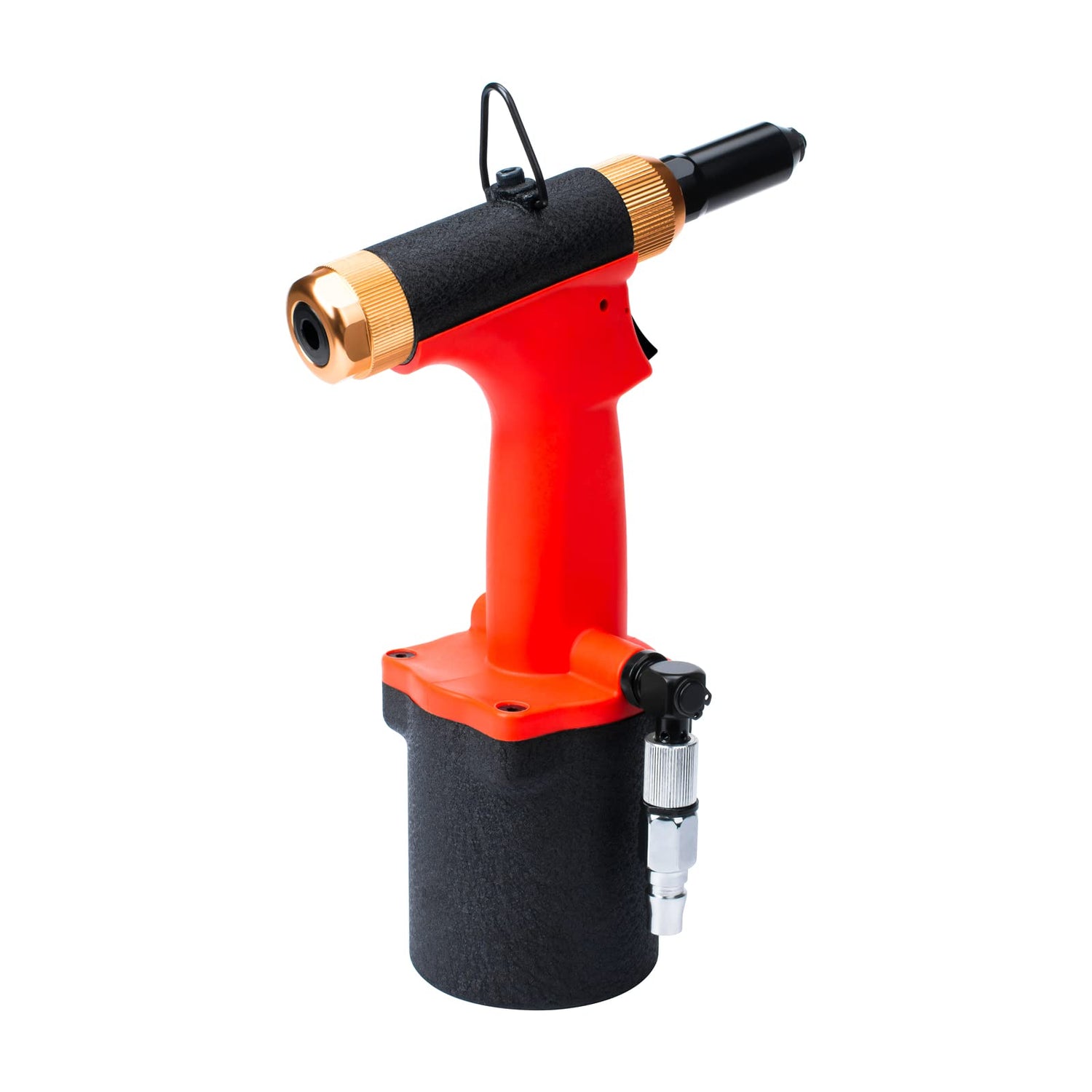 INPANOLS Pneumatic Pop Riveter Gun Hydraulic Air Rivet Tool Kit with 3/32 & 1/8 & 5/32 & 3/16 inch Nosepieces INPANOLS