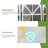 10x30 Party Tent Wedding Patio Gazebo Outdoor Carport Canopy Shade with Side 8 Removable Walls FDW