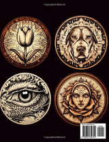 Woodburning Templates: for Tracing , Pyrography patterns WoodArtSupply