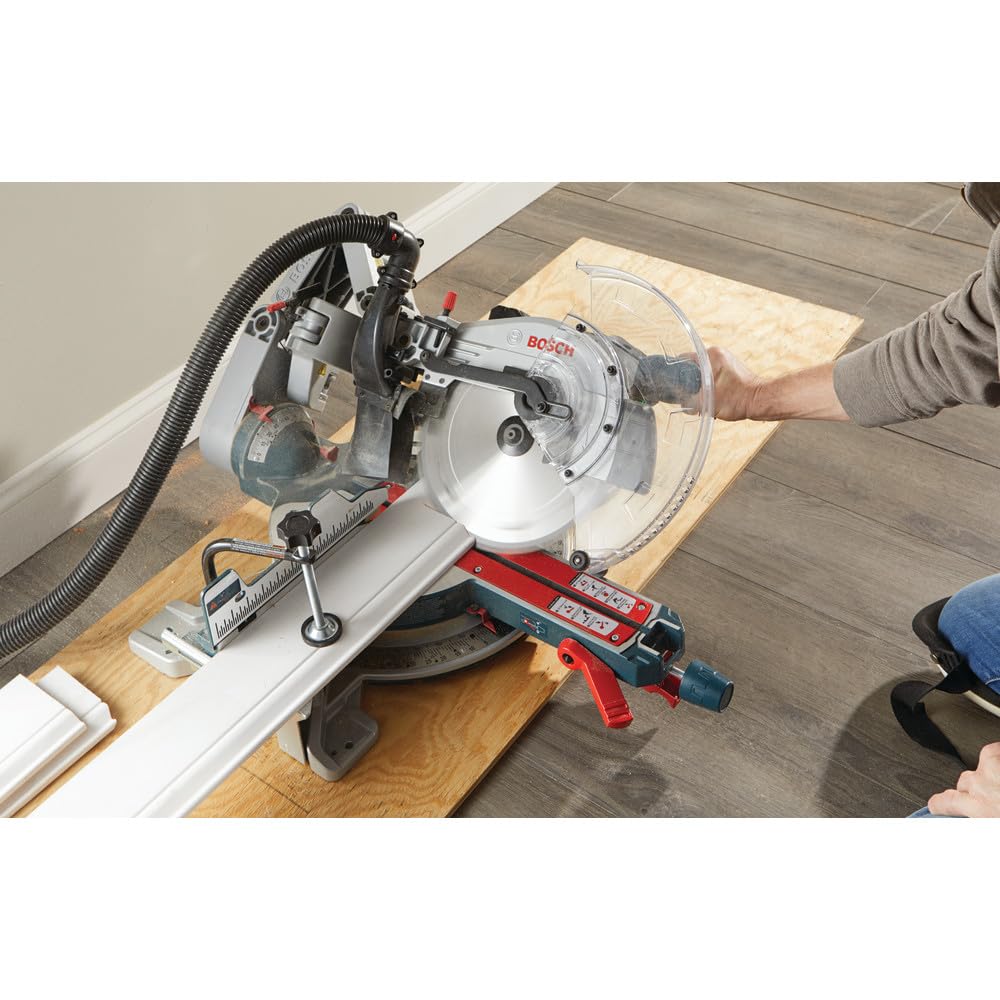 BOSCH GCM18V-12GDCN PROFACTOR™ 18V 12 In. Dual-Bevel Glide Miter Saw (Bare Tool) - WoodArtSupply