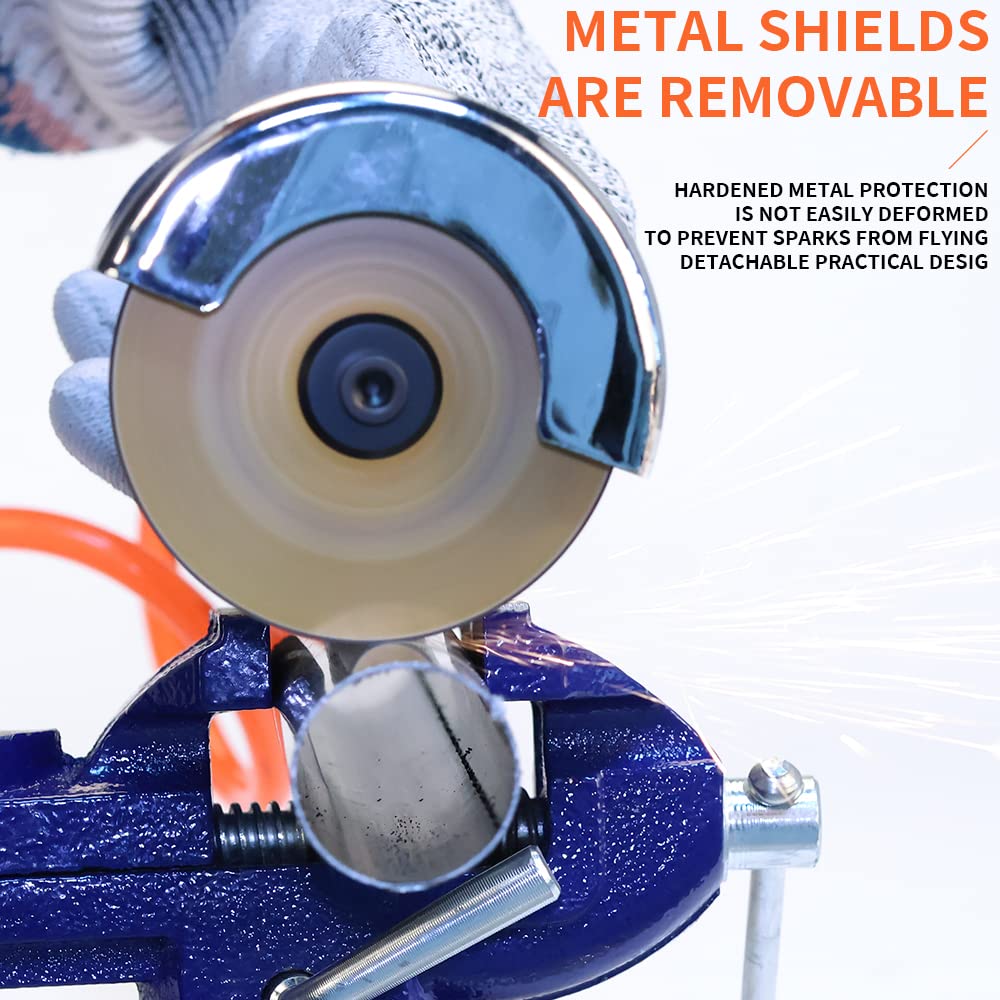 Air Cut Off Tool with 5Pcs 3-inch Cut-Off Wheels, Pneumatic Metal Sheet Cutting Tool, Heavy Duty Air Cutter Cut off Tool Baisiky