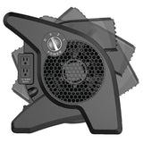Lasko High Velocity Max Performance Pivoting Utility Blower Fan, for Cooling, Ventilating, Exhausting and Drying, Home, Job Site, 2 AC Outlets, Lasko