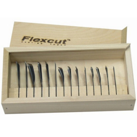 Flexcut RG100 Deluxe Power Gouge Set For Carving Tools Home & Garden FLEXCUT