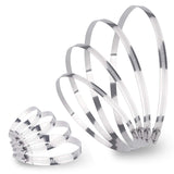 LOKMAN 8 Inch Stainless Steel Duct Clamp Worm Gear Adjustable 195-215mm Hose Clamp, Pack of 5 (8 Inch) LOKMAN