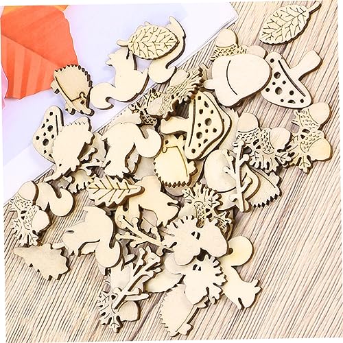 Abaodam 250 pcs Animal Wood Circles for Crafts Christmas Craft Supplies Door Hanger Burlap Flowers Unfinished Wood Christmas Crafts for Kids Wood