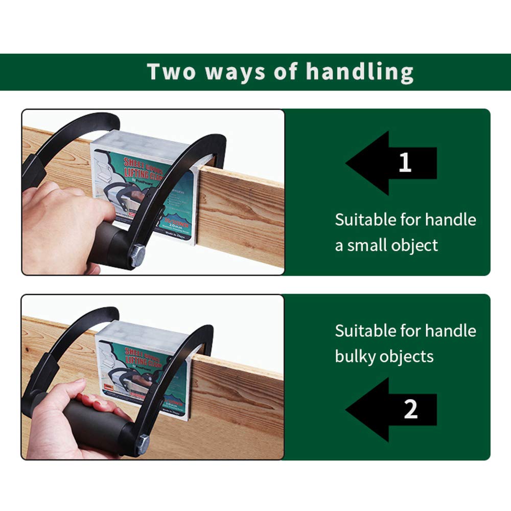 FivePears Panel and Plywood Carrier,Metal Gripper For board,Drywall carrying tool FIVEPEARS