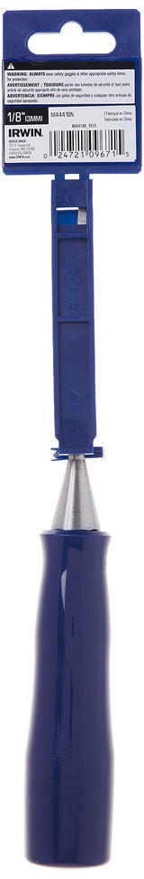 IRWIN Marples Chisel for Woodworking, 1/8-inch (3mm) (M44418N), Blue IRWIN