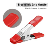 WORKPRO 20-Piece Steel Spring Clamp Set, 15pc 3/4" clamps, 5pc 1" clamps for Wood Working, DIY, Photo Studio Backdrops Backgrounds, W001401A WORKPRO