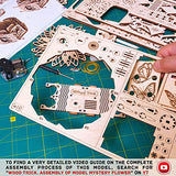 Wood Trick Flower Für Elise Wooden Music Box Kit - DIY Keepsake & Jewellery Box for All Ages Wood Trick