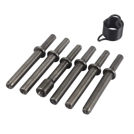 Anndason 7 Pcs Great Heavy Duty Smoothing Pneumatic Air Rivet Hammer Tools Kit Anndason