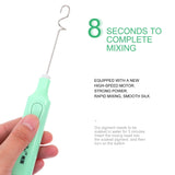 EXCEART 1 Set Electric Pigment Stirrer Mixer, Electric Pigment Ink Mixer, Electric Gouache Paints Mixer Color Stirrer Hand- held Electric Mixer for EXCEART