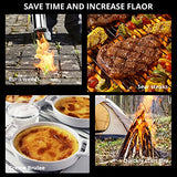 Sondiko Powerful Grill & Cooking Propane Torch L8010, Sous Vide, Campfire Starter, Adjustable Wood Torch Burner for Searing Steak, BBQ, Sondiko