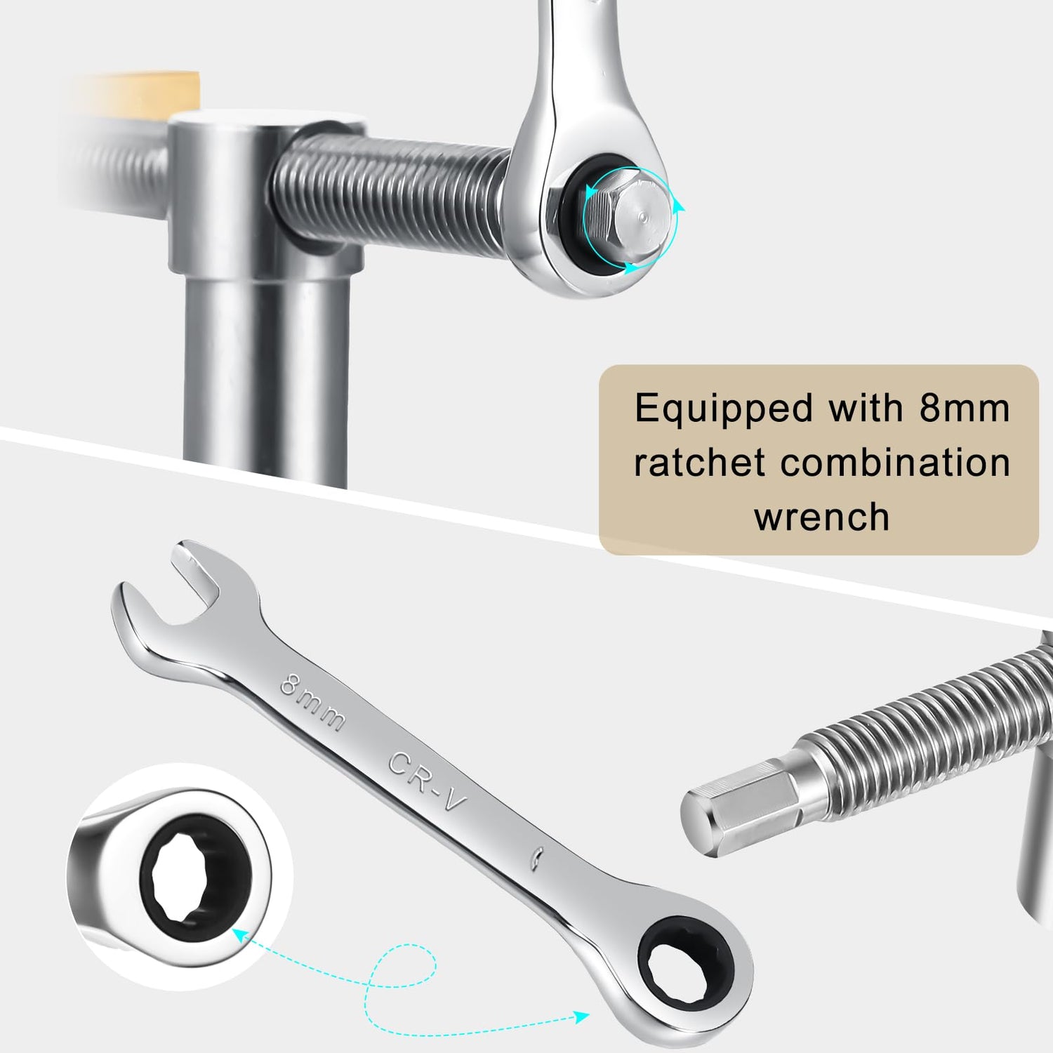 Lanties 4 Pack 3/4 Inch Bench Dogs Clamp Bench Clamp for Woodworking Dog Hole Clamps Woodworking with 8 Pack Bench Dogs Stainless Steel Brass Lanties