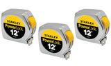 Stanley Hand Tools 33-312 3/4" X 12' PowerLock Professional Tape Measure (3 Pack) STANLEY