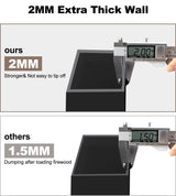 Fiwithy Outdoor Firewood Rack Bracket Kit with 4 Support Bars for Fire Wood Pile Storage, Heavy Duty DIY Fireplace Log Stacking Stand Holder for 2x4 Fiwithy