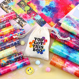 HTVSTD Splatter HTV Heat Transfer Vinyl -16 Sheets 12x10inches Paint Splatter Heat Transfer Vinyl Splash HTV Iron on Vinyl for Fabrics Patterned HTV HTVSTD