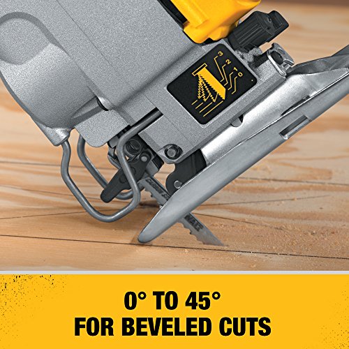DEWALT Jig Saw, Top Handle, 5.5-Amp, Corded (DW317K) DEWALT
