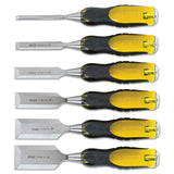 Stanley 16-971 6-Piece FatMax Short Blade Chisel Set Stanley