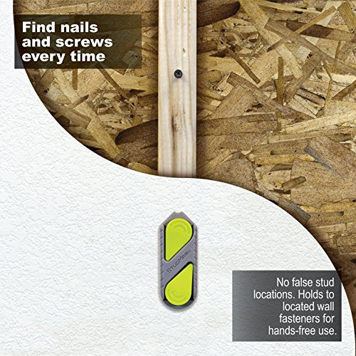 Calculated Industries 7310 StudMark Magnetic Stud Finder with 2 Removable Magnet Markers | Finds & Marks up to 3 Stud Locations | Updated 2020 More Calculated Industries