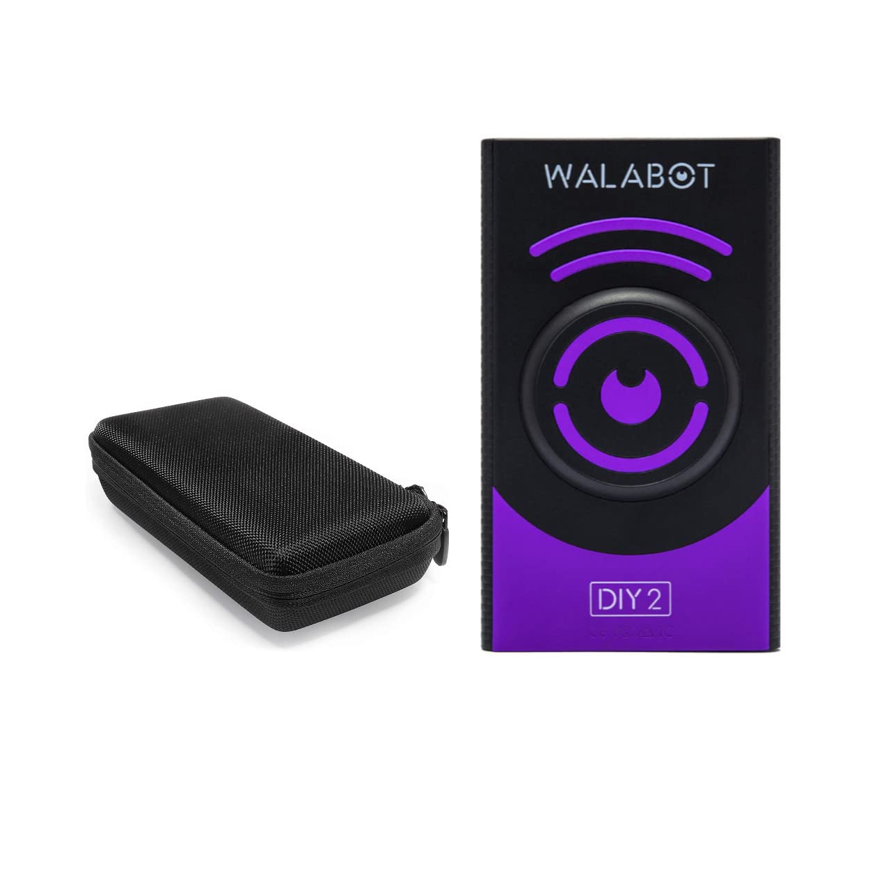 Walabot DIY 2 Advanced Stud Finder and Wall Scanner and Detector, Compatible with Android and iOS, Bundle with Carrying Case (2 Items) WALABOT