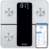 Vitafit Smart Bathroom Scale for Body Weight and Fat, FSA HSA Store Eligible, Weighing Professional Since 2001,Digital Wireless Bathroom Scale for Vitafit
