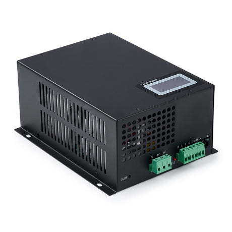 OMTech 60W Laser Power Supply for CO2 Laser Engravers & Cutters, Digital Power Supply with Real Time Display Safety Protection, MYJG-60 Power Supply OMTech