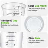400 Count Disposable Measuring Cups for Resin 8 oz Clear Plastic Measuring Cup Reusable Multipurpose Stain Paint Liquid Mixing Measuring Cups for Yunsailing