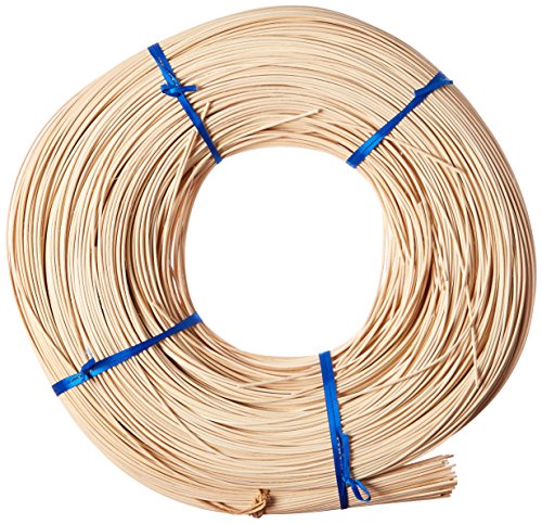 Commonwealth Basket Round Reed #2 1-3/4mm 1-Pound Coil, Approximately 1100-Feet - WoodArtSupply