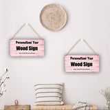 Personalized Wedding Gift | Custom Wood Sign | Family Name Signs | Couples Gift for Christmas,Birthday,Thanksgiving,Mother's Day 5.9"X11.8"(15X30cm) AXKEUDO