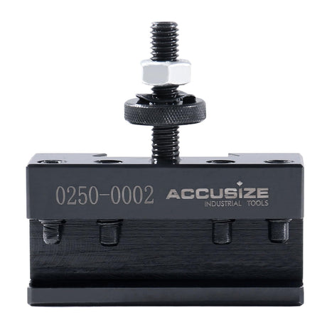 Accusize Industrial Tools Oxa Boring, Turning and Facing Tool Holder for Mini Lathe and 1/2'' Tools, Style 2, 0250-0002 Accusize Industrial Tools