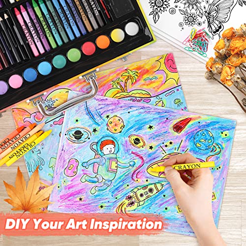 Art Supplies, Drawing Painting Art Kit, Gifts for Kids Girls Boys Teens,  Art Set