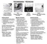 TULIP 17581 Dimensional Metallic Fabric Paint, 6-Pack (Glow) TULIP