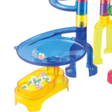 JOYIN 170Pcs Marble Run Premium Toy Set, Construction Building Blocks Toys, STEM Educational Building Block Toy(120 Plastic Pieces + 50 Glass JOYIN