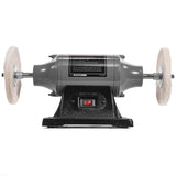 XtremepowerUS 6-Inch Electric Polisher Benchtop Buffer Grinder Motor Polishing Grinder Machine Dual Buffer XtremepowerUS